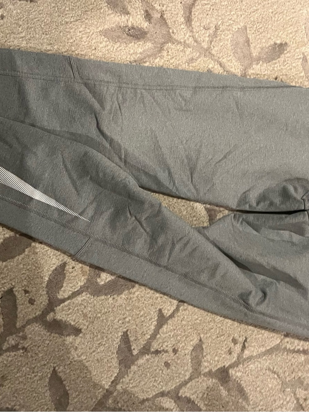 Nike Gray Slim Fit Joggers with Reflective Swoosh